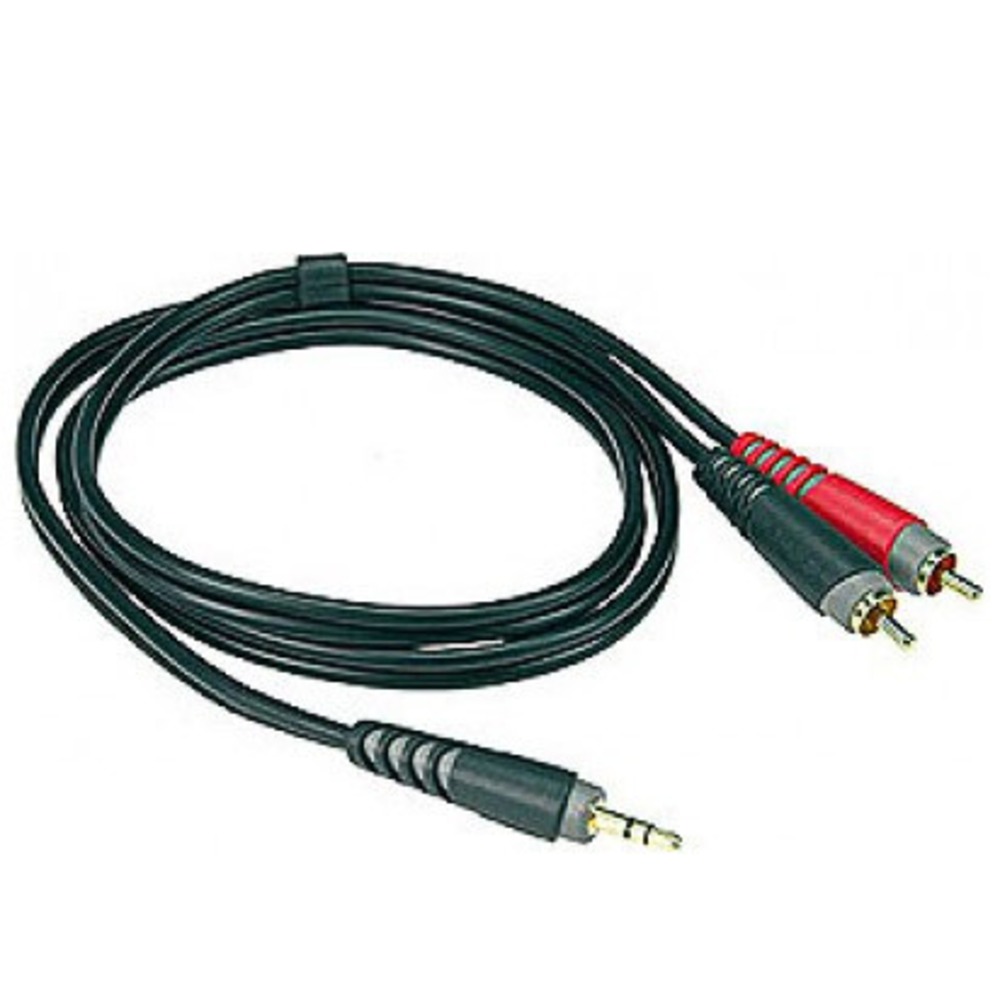 Кабель аудио 1xMini Jack - 2xRCA KLOTZ AY7-0300 3.0m