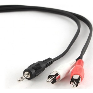 Кабель аудио 1xMini Jack - 2xRCA Cablexpert CCA-458-5M 5.0m