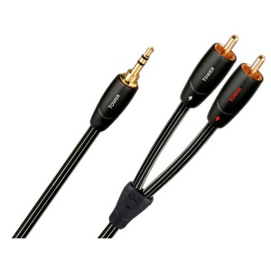 Кабель аудио 1xMini Jack - 2xRCA Audioquest Tower 3.5mm-RCA 5.0m