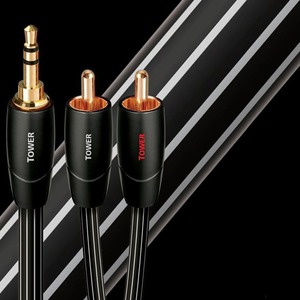 Кабель аудио 1xMini Jack - 2xRCA Audioquest Tower 3.5mm-RCA 5.0m