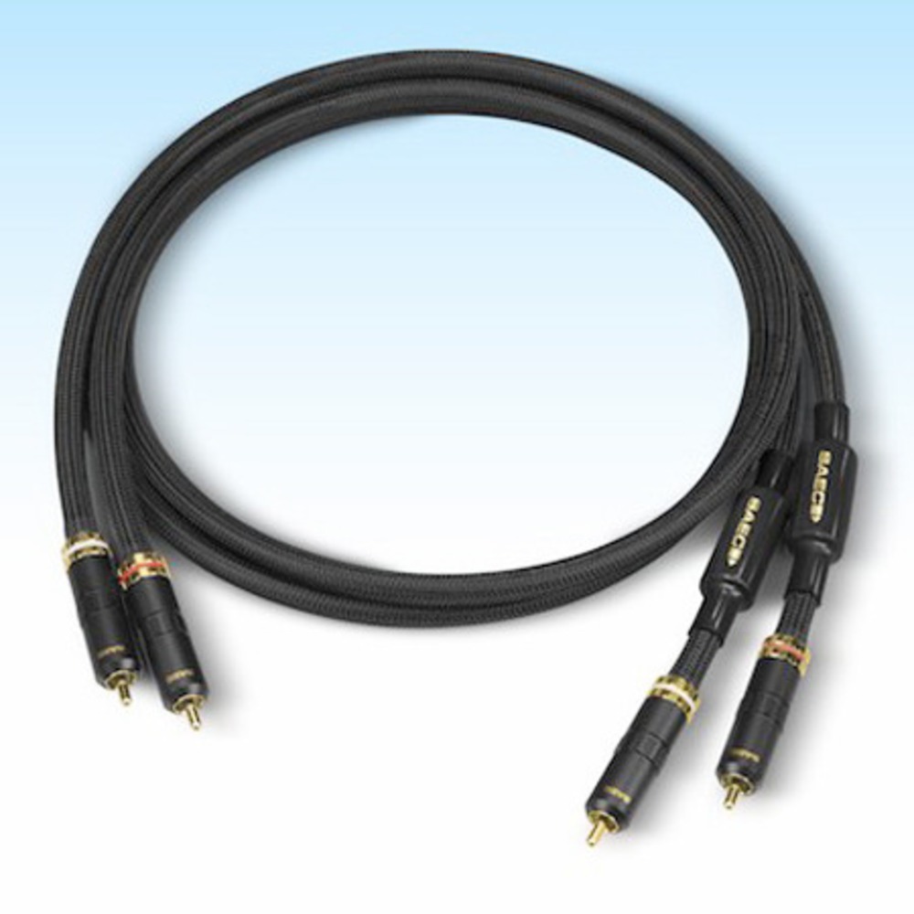 Кабель аудио 2xRCA - 2xRCA SAEC SL-5000 RCA 0.7m