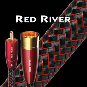 Кабель аудио 2xRCA - 2xRCA Audioquest Red River 2RCA-2RCA 0.75m