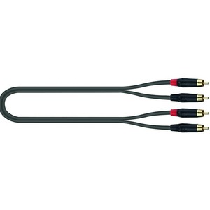 Кабель аудио 2xRCA - 2xRCA QUIK LOK JUST 4RCA 1 1.0m