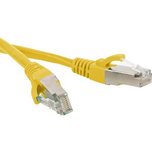 Кабель витая пара патч-корд Hyperline PC-LPM-UTP-RJ45-RJ45-C6-3M-LSZH-YL 3.0m