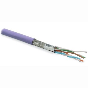 Кабель витая пара на катушке Hyperline SFTP4-C7-P26-IN-LSZH-VL-500 (500м)