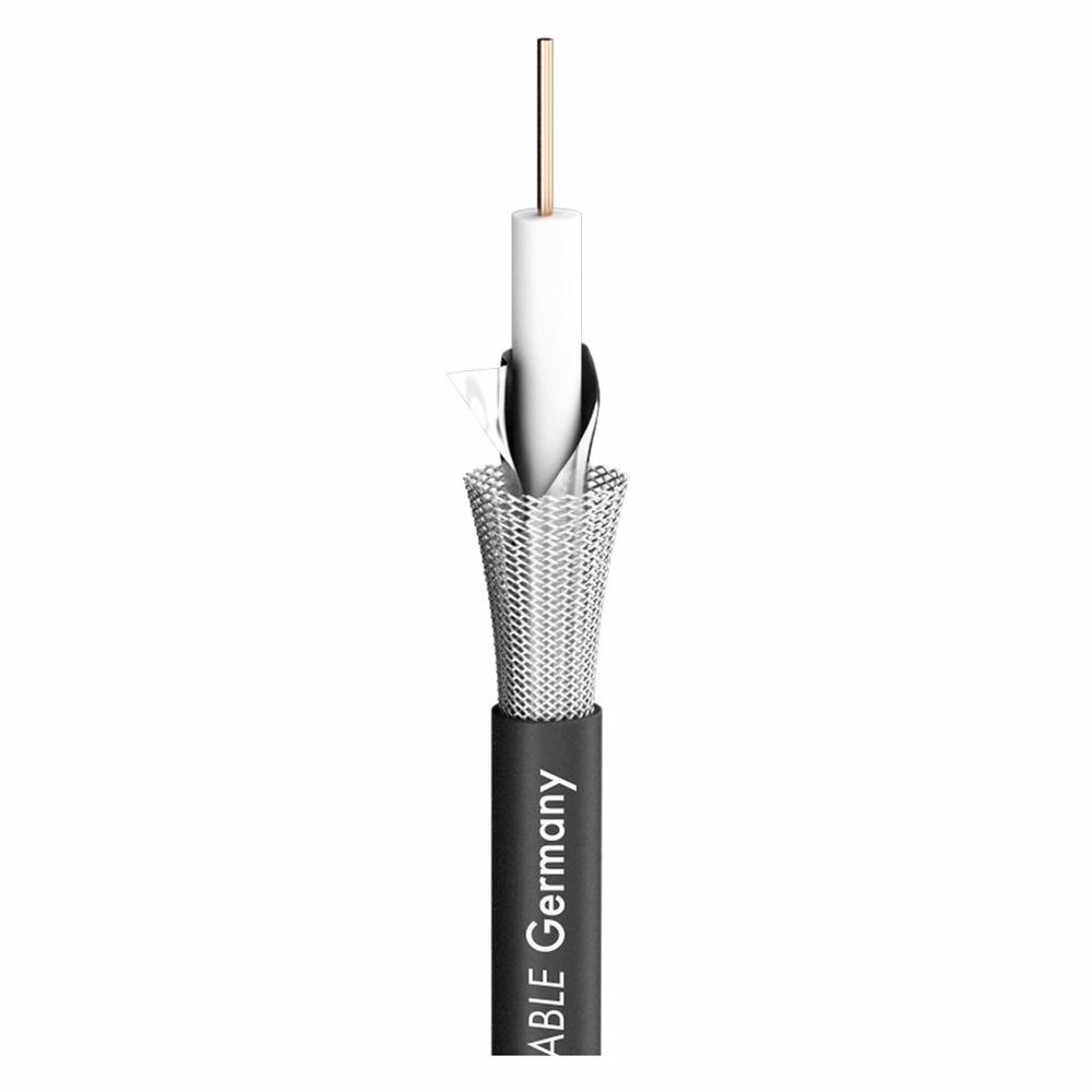 Кабель коаксиальный в нарезку Sommer Cable 600-0851 SC-Slimline Black