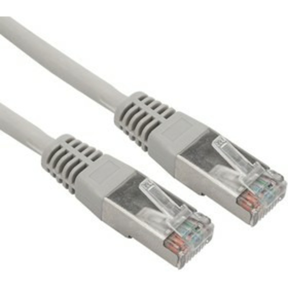 Пaтч-корд F/UTP Rexant 18-8001-1 категория 5e, RJ45-RJ45, экранированный, 24AWG, PVC серый 0.5m