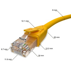 Кабель витая пара патч-корд Greenconnect GCR-53034 0.3m