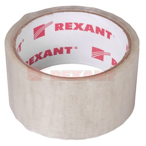 Скотч упаковочный Rexant 09-4201 Скотч упаковочный прозрачный (6 штук)