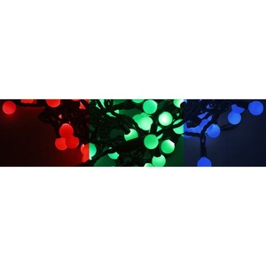 Гирлянда Neon-Night 303-519 Мультишарики 23 мм, 10 м, 80 диодов, цвет RGB