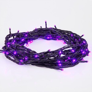 Гирлянда Твинкл Лайт Neon-Night 303-154 10 м, черный ПВХ, 100 диодов, цвет фиолетовый