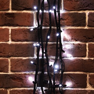 Гирлянда "Твинкл Лайт" Neon-Night 303-325 20 м, черный КАУЧУК, 240 диодов, цвет белый