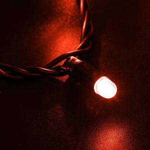 Гирлянда Нить Neon-Night 305-142 10м, постоянное свечение, черный ПВХ, 24В, цвет Красный