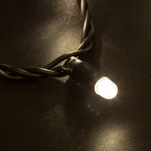 Гирлянда Нить Neon-Night 305-146 10м, постоянное свечение, черный ПВХ, 24В, цвет Тёплый белый
