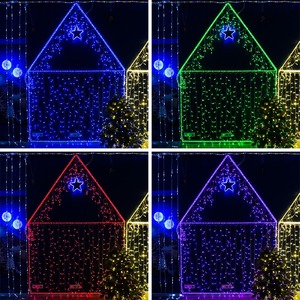 Гирлянда Нить Neon-Night 245-409 10м, 100 LED, цвет: RGB. свечение с динамикой  (при использовании контроллера), 230 В