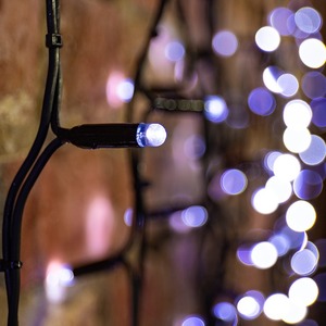 Гирлянда Светодиодный Дождь Neon-Night 237-125 2х1,5м, постоянное свечение, черный провод КАУЧУК, 230 В, диоды БЕЛЫЕ, 360 LED