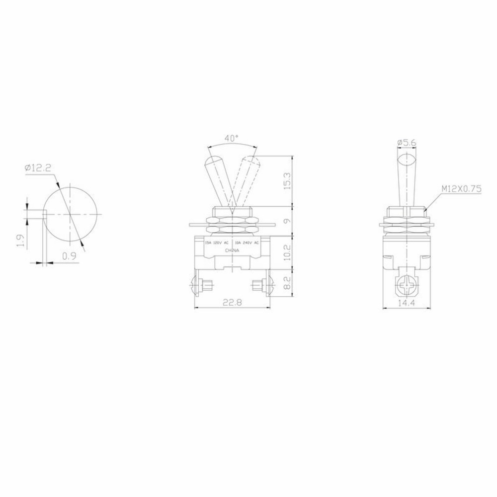 Купить Rexant 06-0330-A Тумблер 220V 10А (2c) ON-OFF однополюсный Mini,  10шт недорого, отзывы, фотографии, характеристики, низкие цены в интернет  магазине БигТВ с доставкой по городу Москва