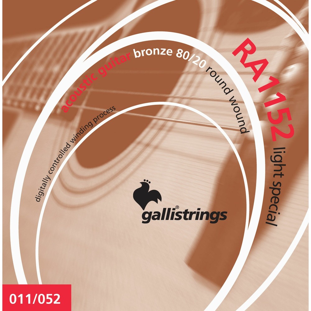 Струны для акустической гитары Galli Strings RA1152