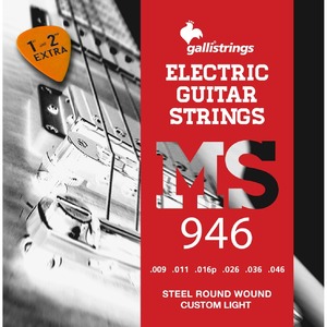 Струны для электрогитары Galli Strings MS946