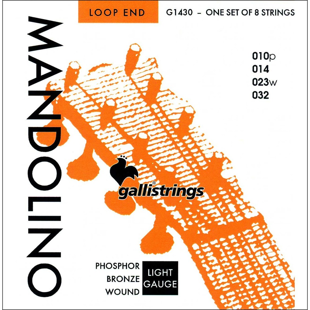 Струны для мандолины Galli Strings G1430