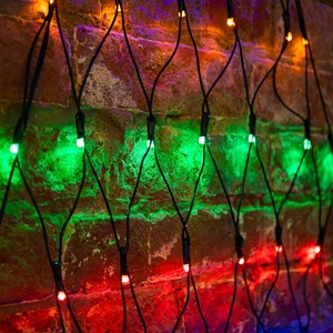 Гирлянда Neon-Night 215-059 «Сеть» 2х2х1.5 м, 136 LED, 230 В, цвет свечения мультиколор