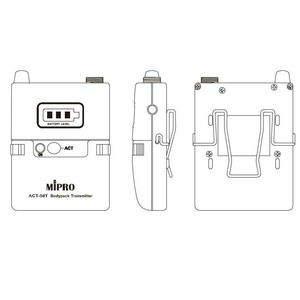 Передатчик для радиосистемы поясной MIPRO ACT-58T