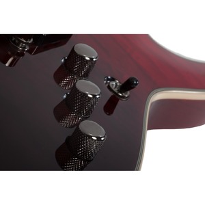 Электрогитара SCHECTER OMEN EXTREME-6 BK/RD FADEBURST BLOODBURST