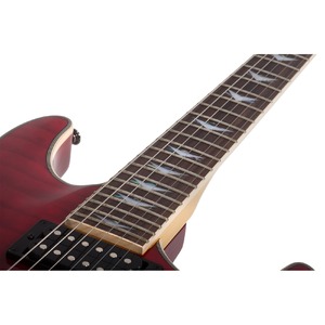 Электрогитара SCHECTER OMEN EXTREME-6 BK/RD FADEBURST BLOODBURST