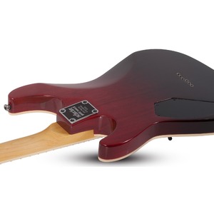 Электрогитара SCHECTER OMEN EXTREME-6 BK/RD FADEBURST BLOODBURST