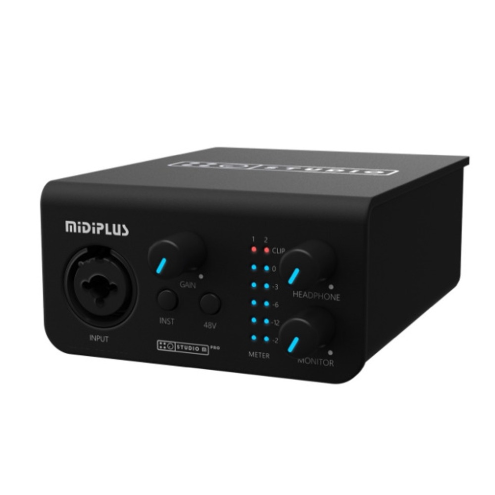 Купить внешнюю звуковую карту с USB Midiplus Studio M pro OTG недорого,  отзывы, фотографии, характеристики, низкие цены в интернет магазине БигТВ с  доставкой по городу Москва