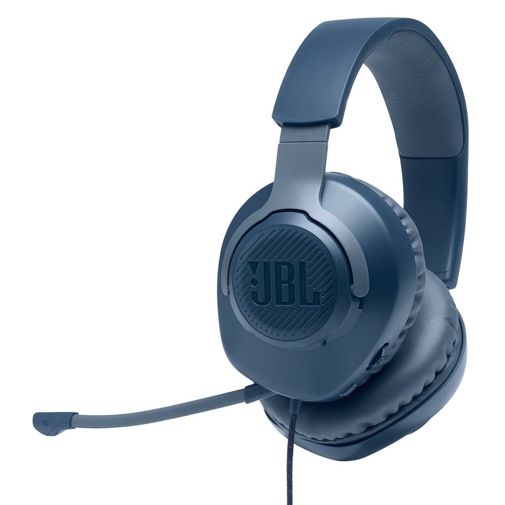 Компьютерная проводная гарнитура JBL JBLQUANTUM100BLU