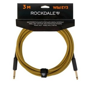 Кабель аудио 1xJack - 1xJack Rockdale Wild EY3 3.0m