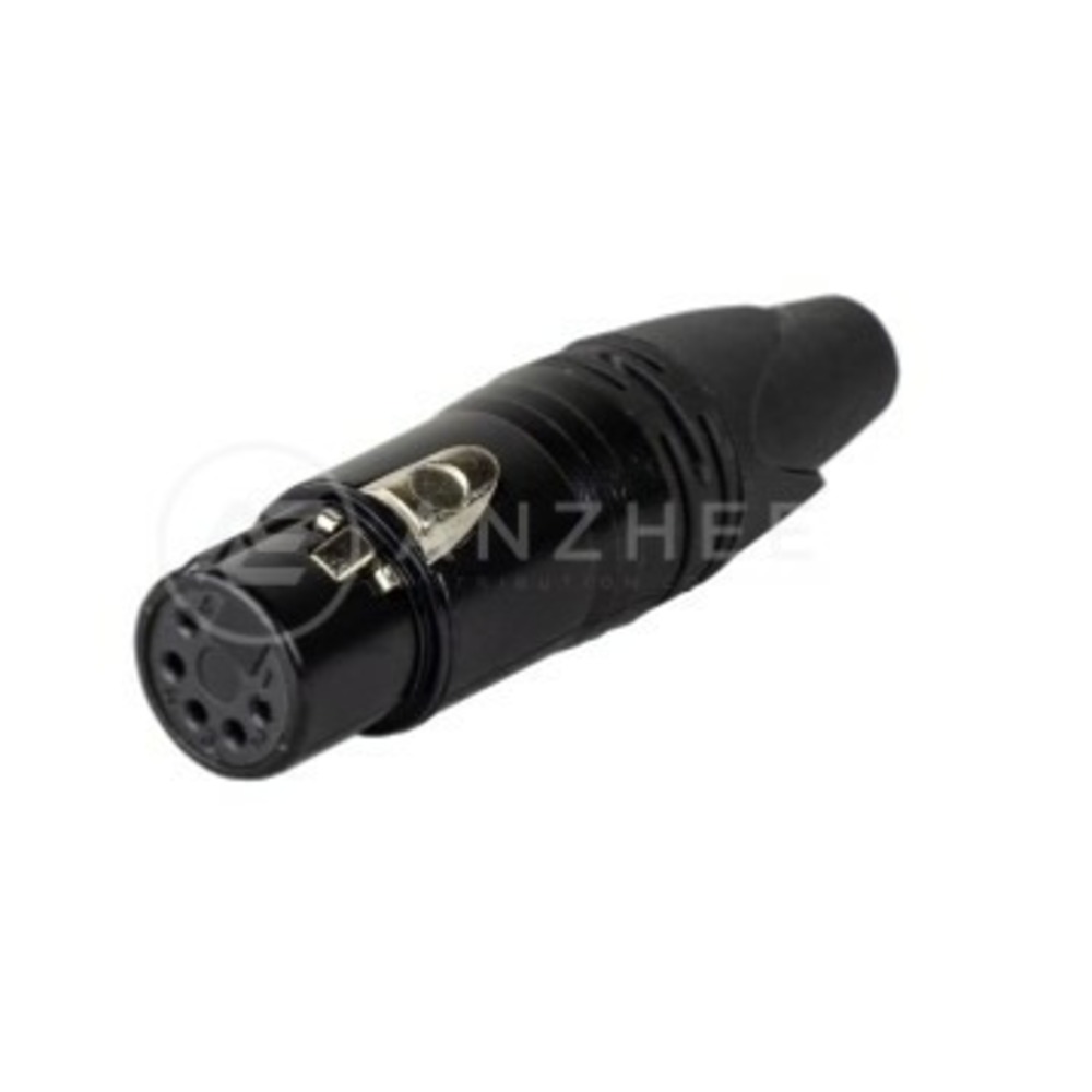 Разъем XLR (Мама) Anzhee XLR-5-F Black