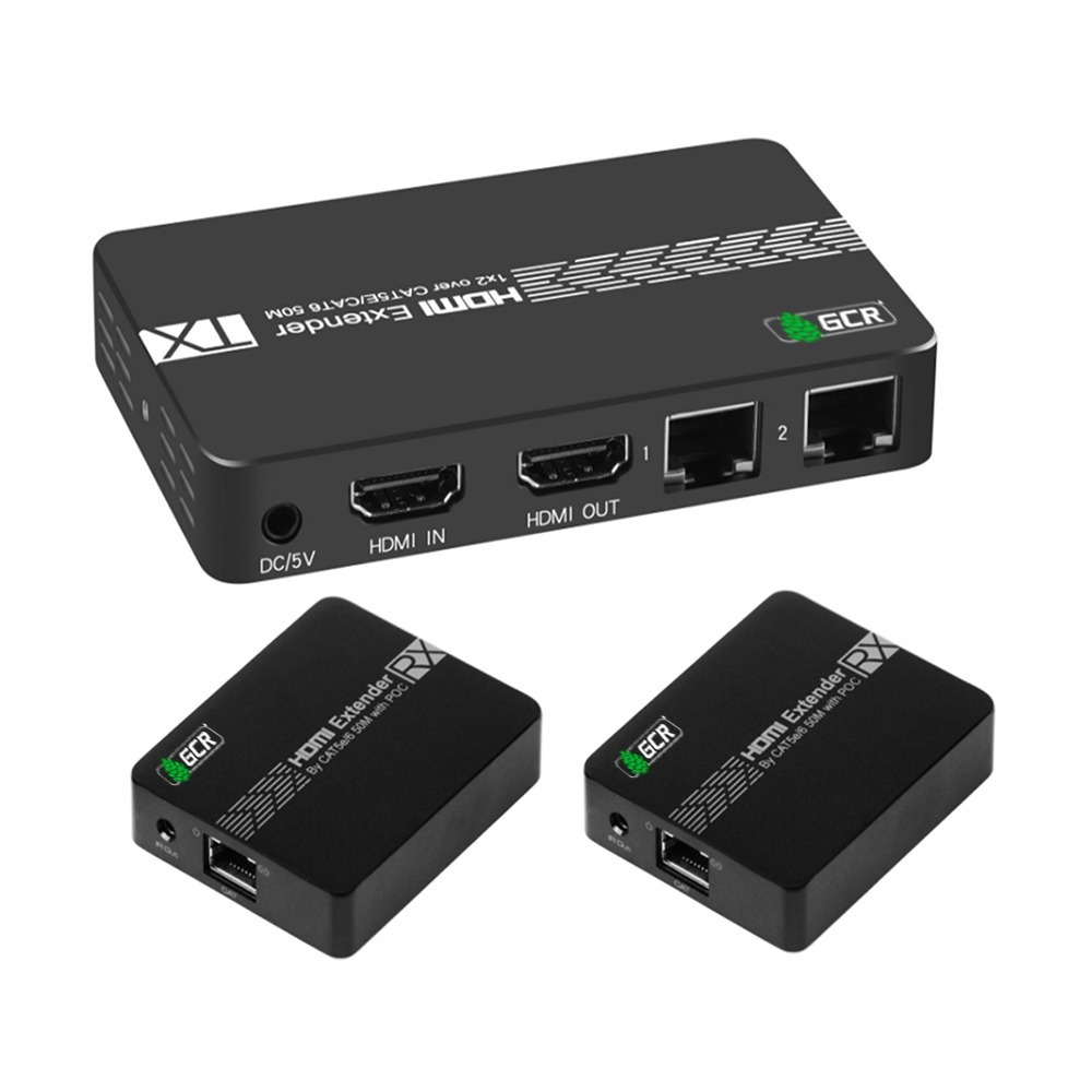 Передача по витой паре HDMI Greenline GL-vE12