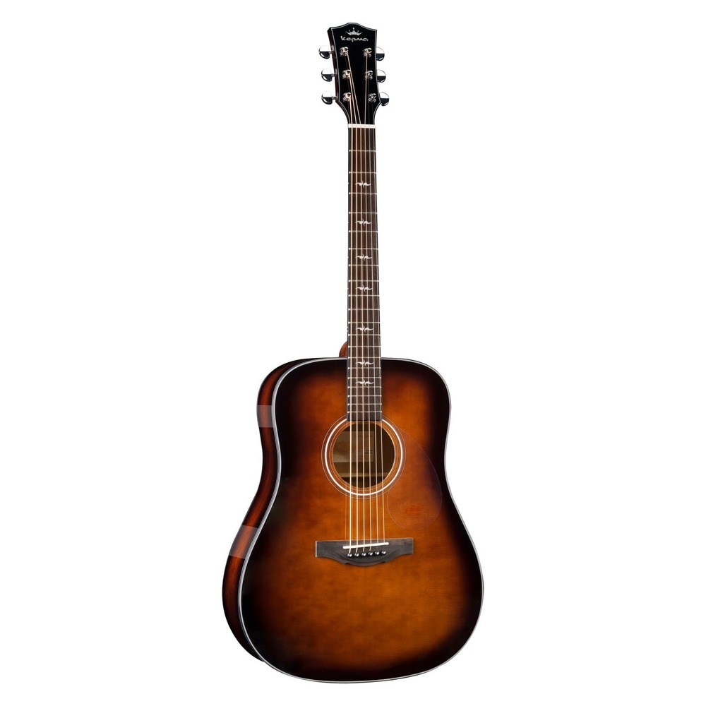 Электроакустическая гитара KEPMA F1E-D Brown Sunburst