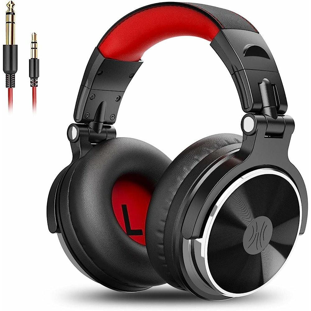 Наушники мониторные для DJ OneOdio Studio Pro 10 red