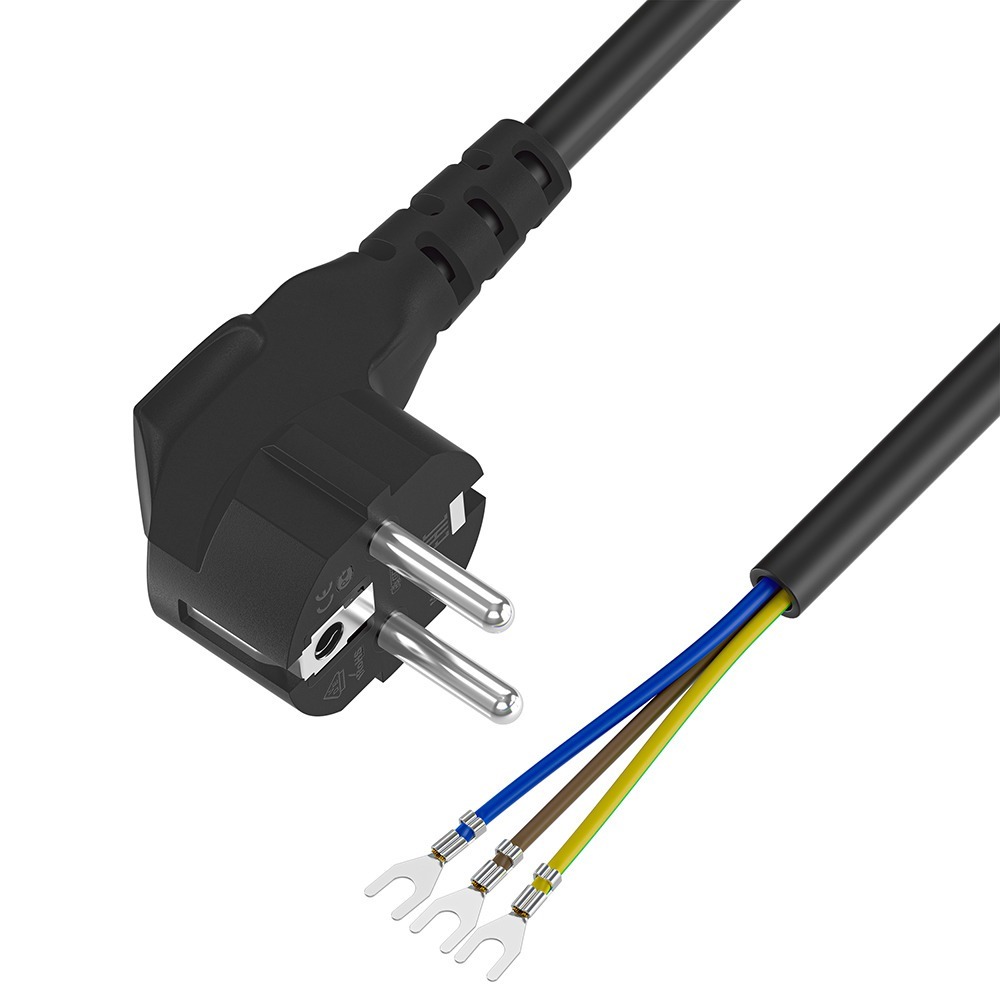 Кабель силовой Schuko - Pin Greenconnect GCR-55235 1.5m