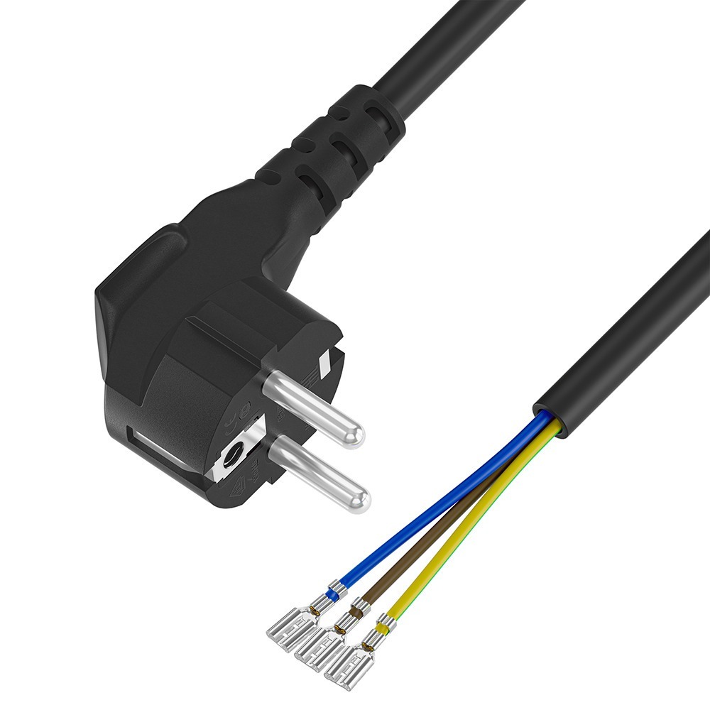 Кабель силовой Schuko - Pin Greenconnect GCR-55238 1.5m