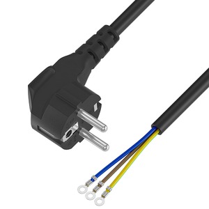 Кабель силовой Schuko - Pin Greenconnect GCR-55244 1.5m