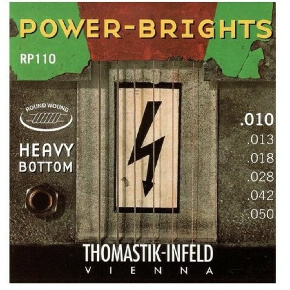 Струны для электрогитары Thomastik Power Brights RP110