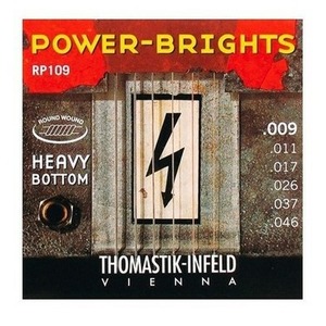 Струны для электрогитары Thomastik Power Brights RP109T