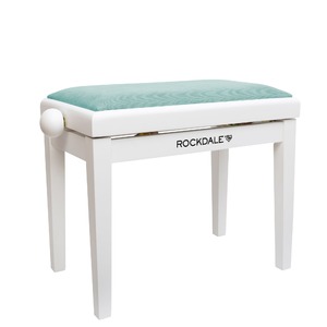 Банкетка для пианино Rockdale RHAPSODY 131 SV WHITE MINT GREEN