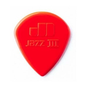 Медиатор DUNLOP NYLON JAZZ-6/PLYPK красный