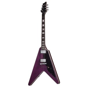 Электрогитара SCHECTER V-1 CUSTOM TRANS PURPLE