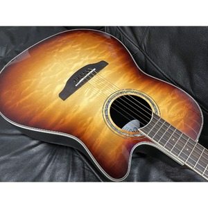 Электроакустическая гитара Ovation CS24X-7C Celebrity Standard Plus Mid Cutaway Cognac Burst Gloss