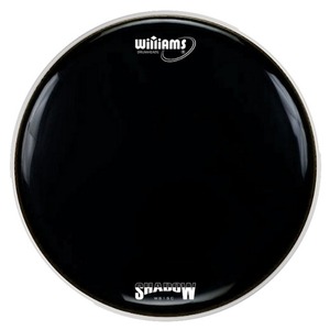 Пластик для барабана Williams WS1SC-10MIL-22 Single Ply Shadow Silent Circle Series 22 - 10-MIL