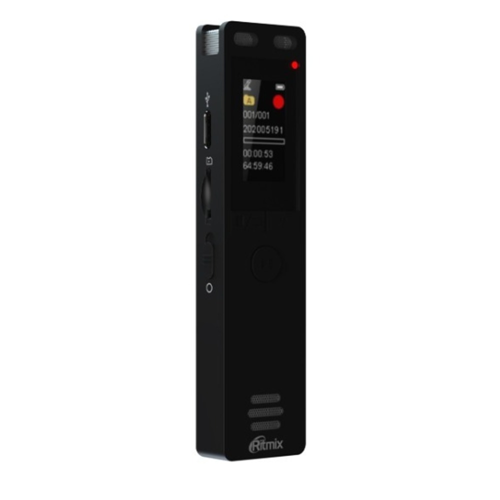 Купить диктофон Ritmix RR-155 16Gb Black недорого, отзывы, фотографии,  характеристики, низкие цены в интернет магазине БигТВ с доставкой по городу  Москва