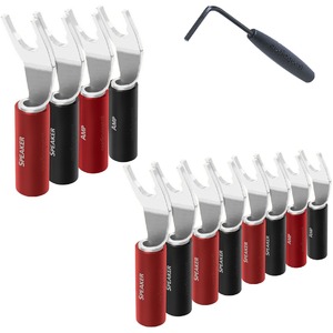 Разъем Лопатка Audioquest SureGrip100 Multi-Spade Silver (Set of 12)