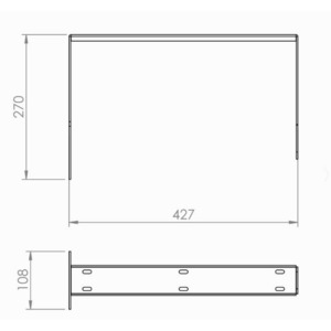 Аксессуар для концертного оборудования Next U-Shape Bracket for PFA8 / PFA8p