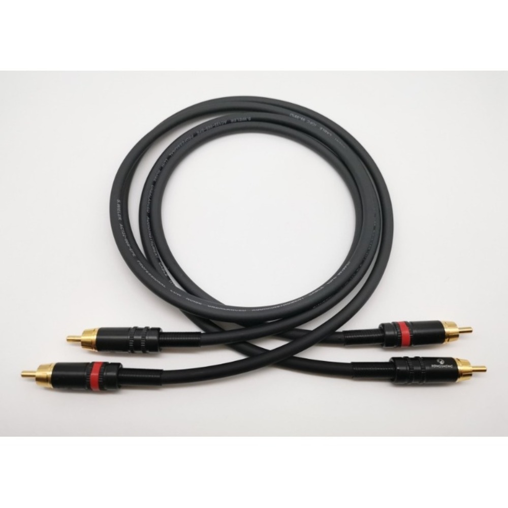 Кабель аудио 2xRCA - 2xRCA ZZcable E36-2RCA-2RCA-0100-0 1.0m